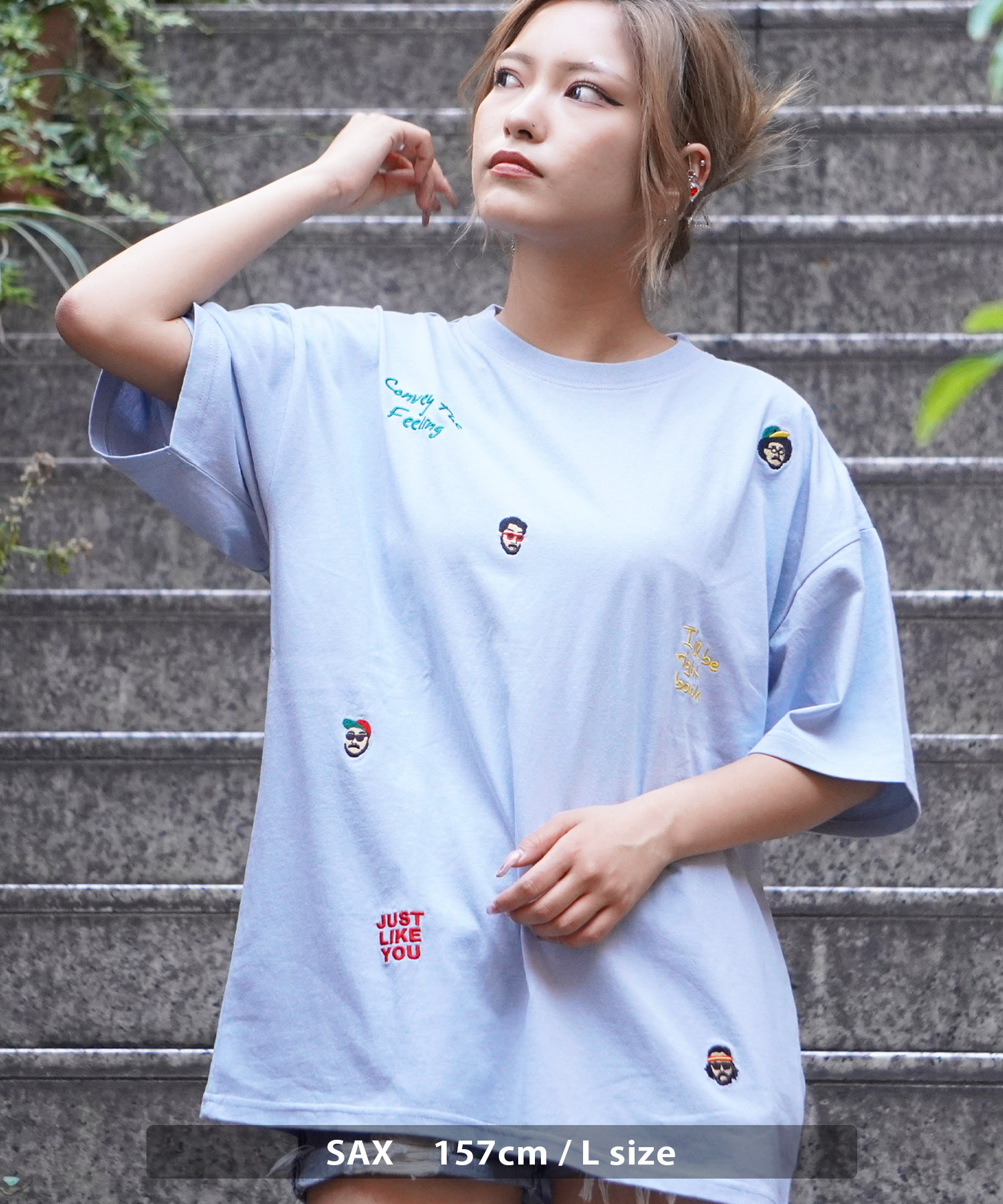 セール】ワンフォークロージング 1111clothing オーバーサイズ T