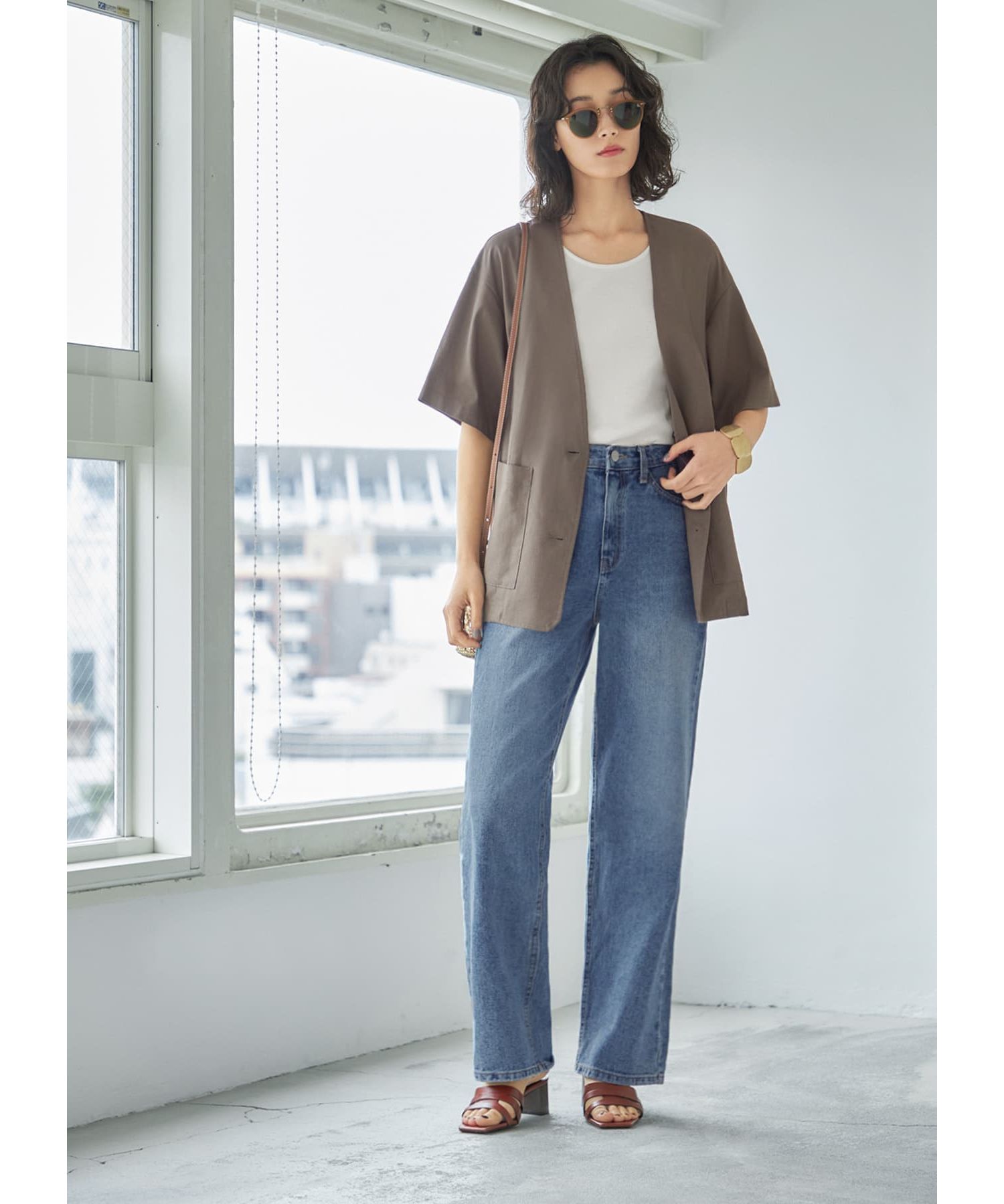 スタイルデリ STYLE DELI Softy Cotton／ワッフル編みサマーフーディー （シアン） 今週の木・金曜日発売アイテムをご紹介！【後半】 | STYLE DELI