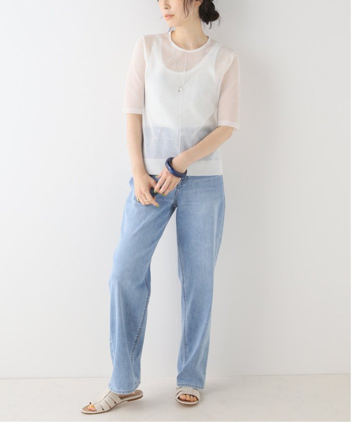 YANUKヤヌークLEA 　26 TVL Trick Denimボーイズストレート