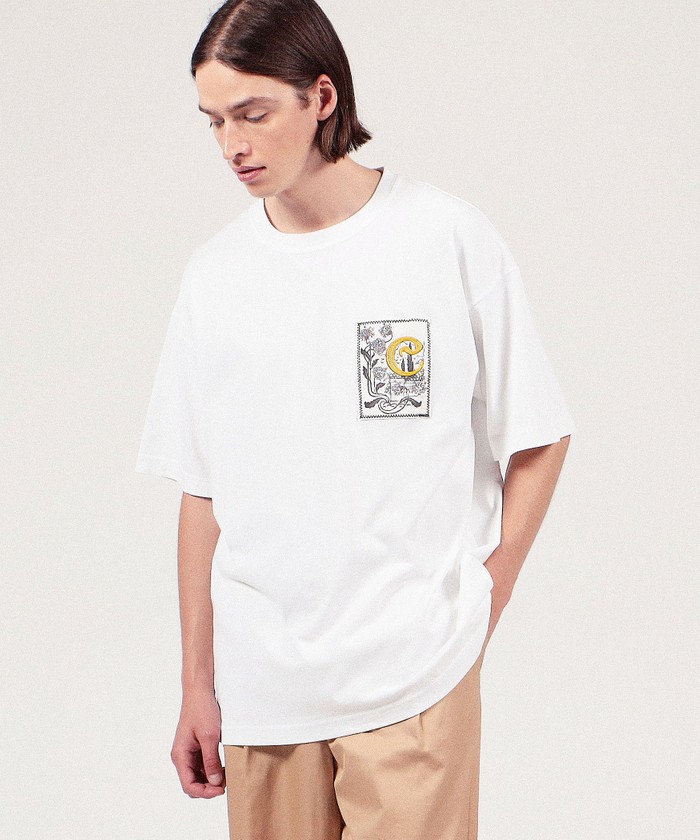 CABaN ドライスビンコットン IBIZA プリントTシャツ(505397273