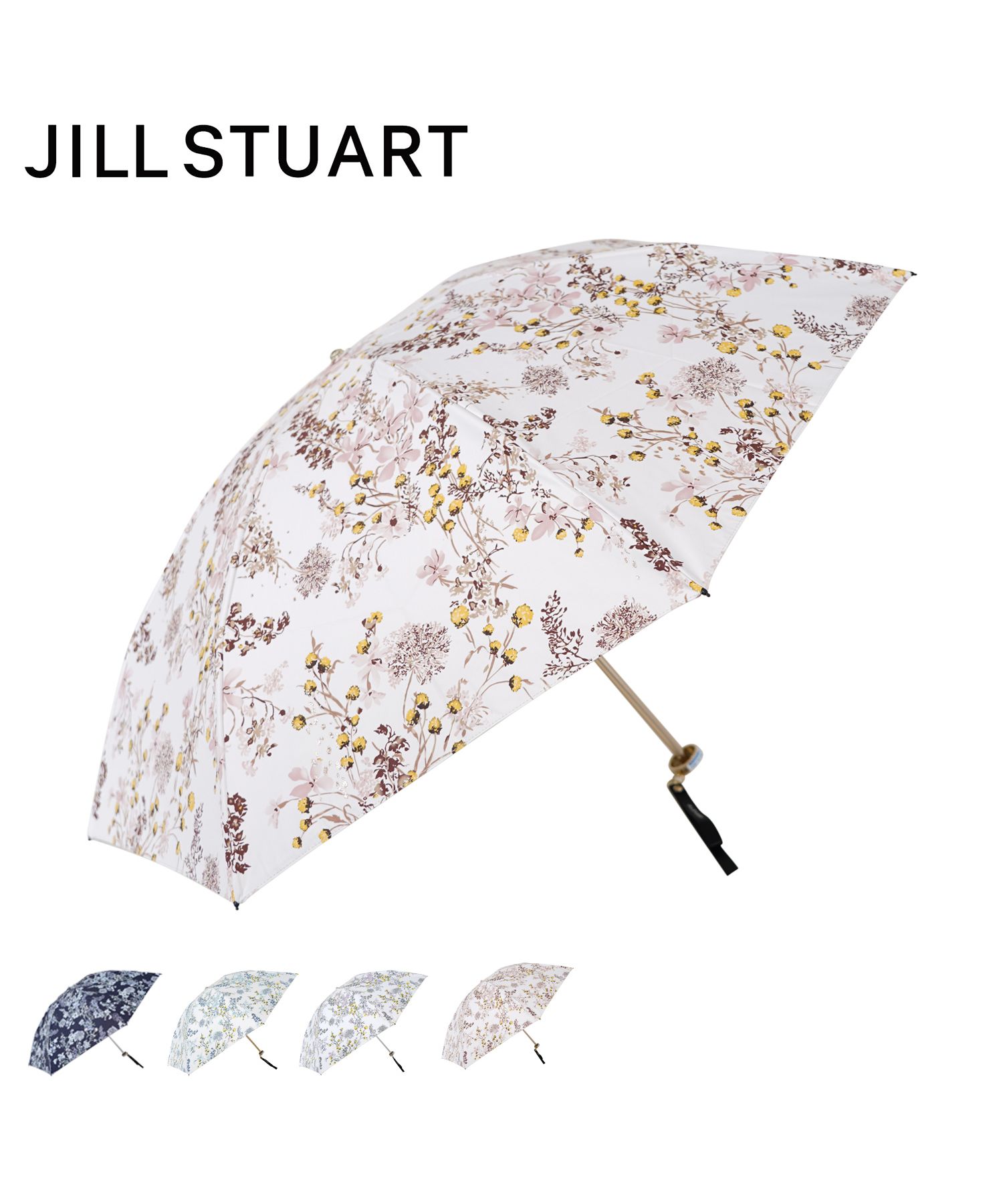 ジルスチュアート JILLSTUART 日傘 折りたたみ 遮光 晴雨兼用 雨傘