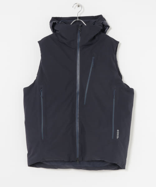 DAIWA LIFESTYLE 冷やさ DOWN VEST GORE-TEX NAVY