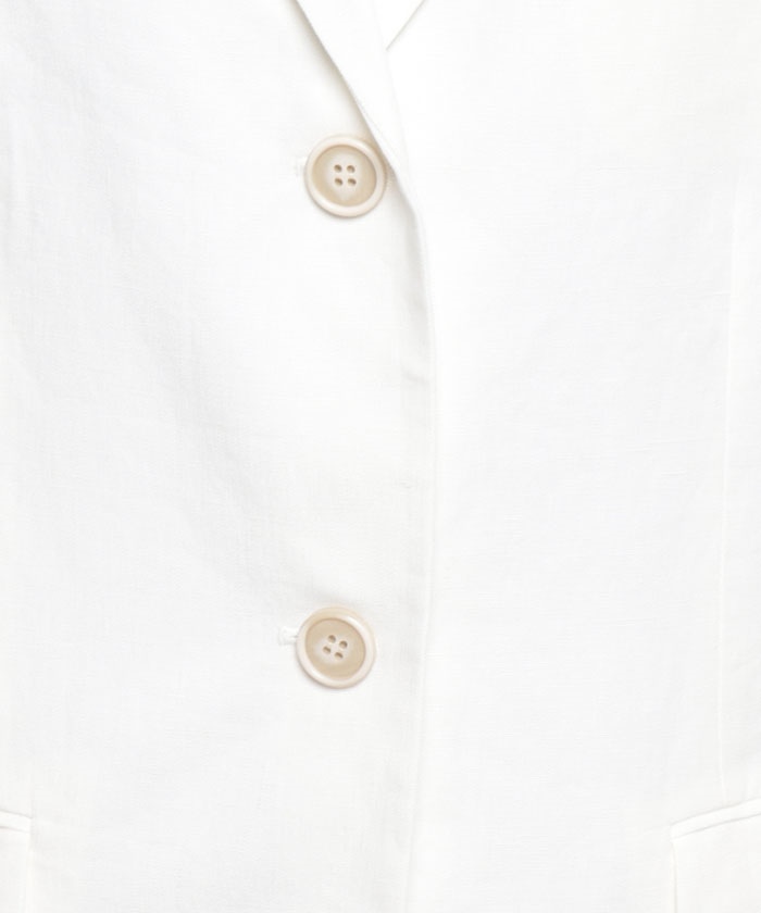 セール 30%OFF】ベスト GALENA LINEN BOXY OS VEST(505339005