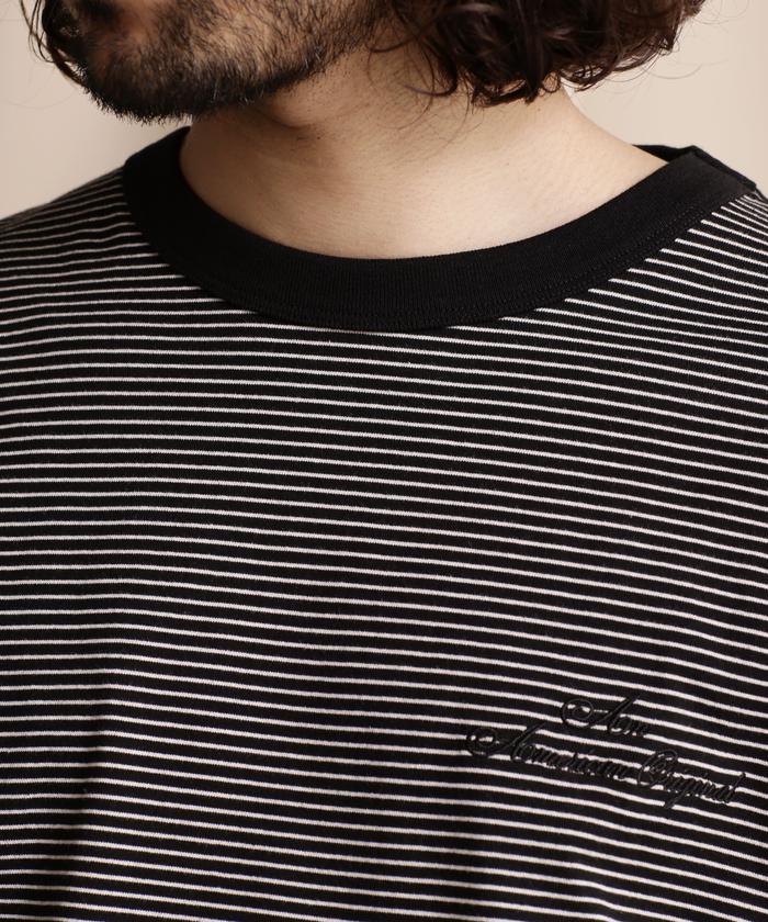 直営限定／BLIND STRIPE LS T-SHIRT／ブラインドストライプ ロングTシャツ セール 30%OFF】直営限定/BLIND STRIPE LS T－SHIRT/ブラインド