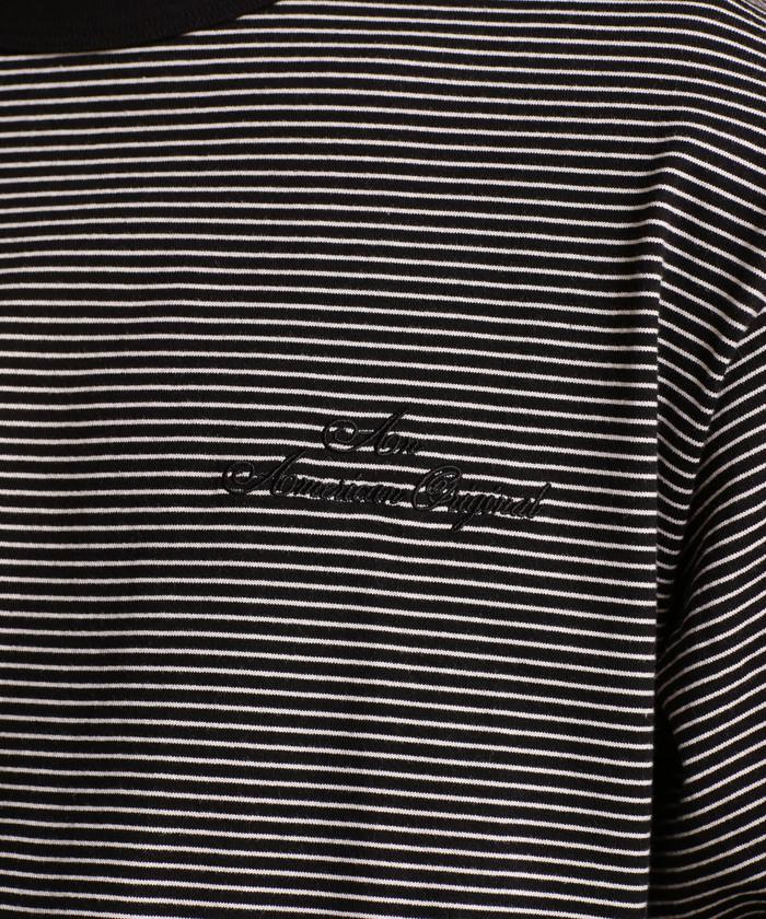 セール 30%OFF】直営限定/BLIND STRIPE LS T－SHIRT/ブラインド