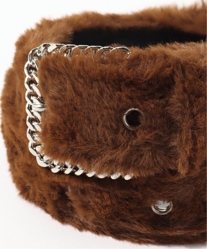 AFB / エーエフビー】FUR BELT(505400577) | パルプ(PULP) - d AFB / エーエフビー】FUR BELT(505400577) | パルプ(PULP) - d