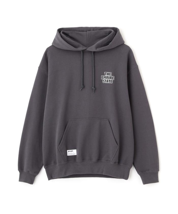 Schott ショット HOODED SWEAT FIRE BUTTERFLY プルパーカー セール 30%OFF】HOODED SWEAT FIRE BUTTERFLY/ファイアー