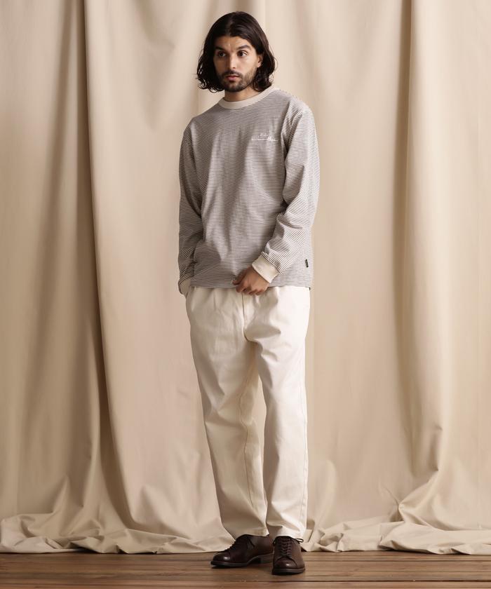 セール 30%OFF】直営限定/BLIND STRIPE LS T－SHIRT/ブラインド