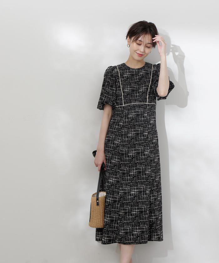✨極美品✨バーバリー ホース刺繍 バイカラーニットワンピース