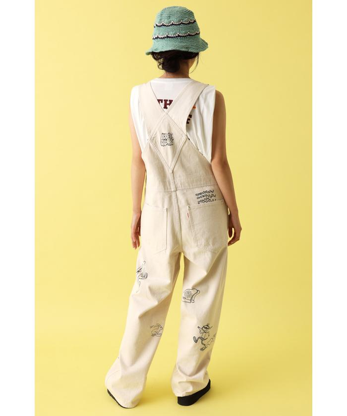 Ryu Ambe Paintサロペット(505401774) | ロデオクラウンズワイド