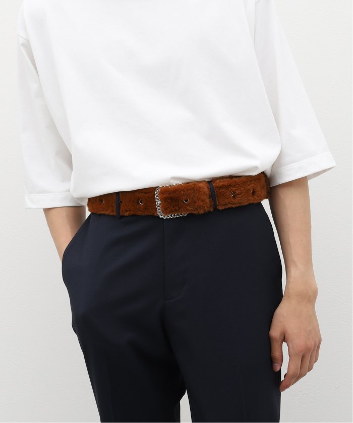 AFB / エーエフビー】FUR BELT(505400577) | パルプ(PULP) - d AFB / エーエフビー】FUR BELT(505400577) | パルプ(PULP) - d