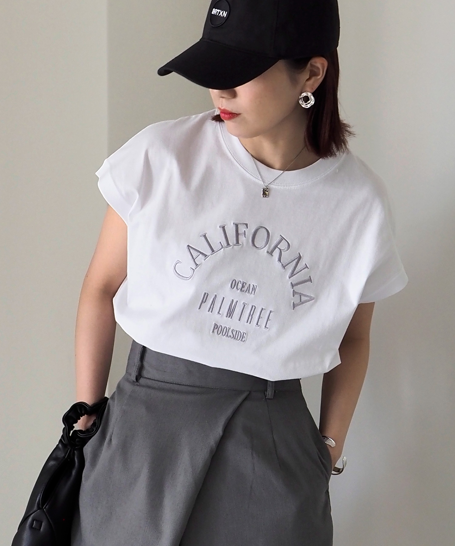セール】ロゴ刺繍フレンチTシャツ(505297940) | リベリー(Riberry) - d