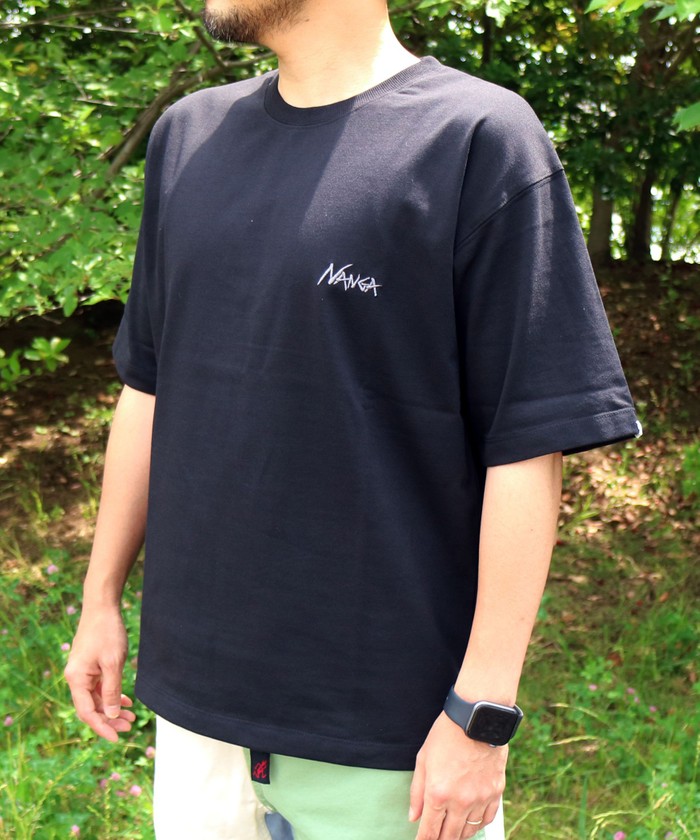 NANGA × Grand PARK/ナンガ×グランドパーク別注バックプリントTシャツ NANGA tシャツ NANGA×GrandPARK/ナンガ×グランドパーク別注