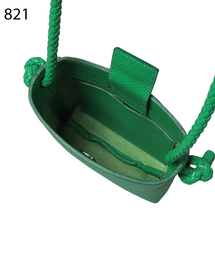 美品✨】HIROFU レザー 2way バッグ 深緑横33cm - ショルダーバッグ