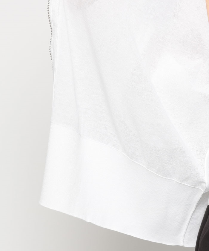 セオリー 2022年　AIRY COTTON ZIP UP HOODIE　白 セール 30%OFF】パーカー AIRY COTTON ZIP UP HOODIE(505338759