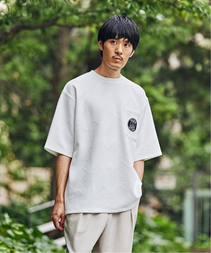 Paris Saint－Germain】3Dジオメトリックパターン Tシャツ