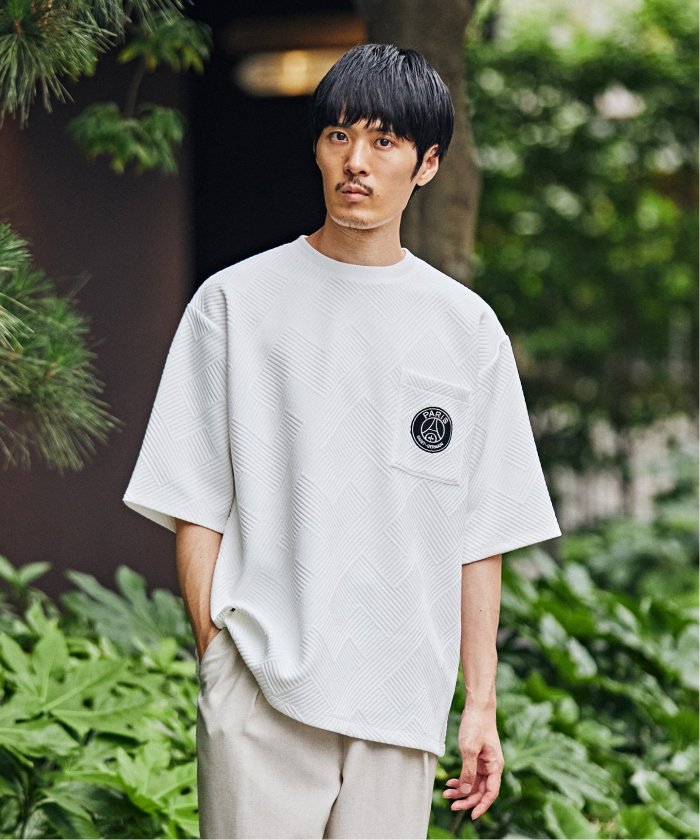 Paris Saint－Germain】3Dジオメトリックパターン Tシャツ