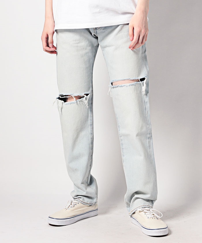 セール】リーバイス/Levi's 501(R) ストレート 93's ダメージ