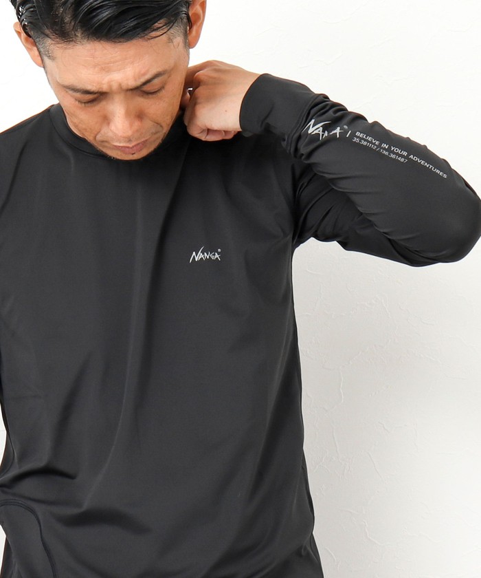 クーポン】【NANGA/ナンガ】LONG SLEEVE RASH GUARD ラッシュ クーポン】【NANGA/ナンガ】LONG SLEEVE RASH GUARD ラッシュ