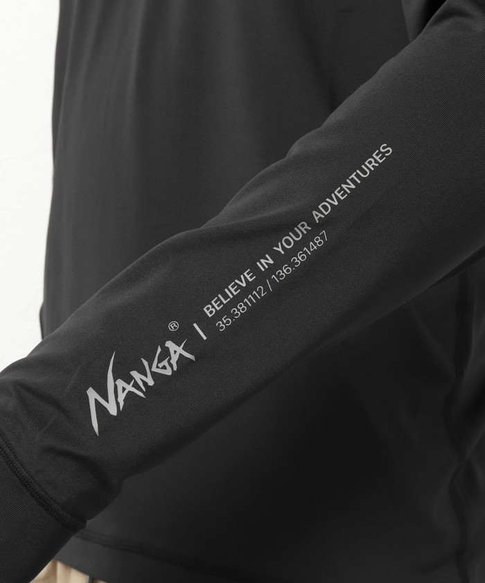 クーポン】【NANGA/ナンガ】LONG SLEEVE RASH GUARD ラッシュ クーポン】【NANGA/ナンガ】LONG SLEEVE RASH GUARD ラッシュ