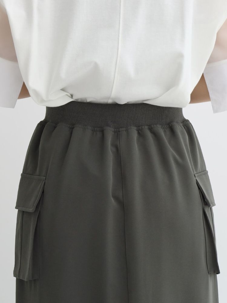 ラシュッド LASUD シフォン切り替えスカート(505405950 ラシュッド LASUD シフォン切り替えスカート(505405950