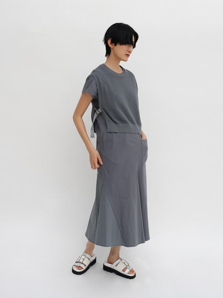 ラシュッド LASUD メッシュマーメイドワンピース(505406004