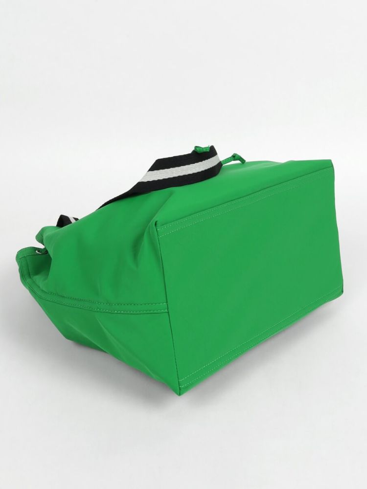 ラシュッド LASUD ラインテープ2WAY巾着トートバッグ(green