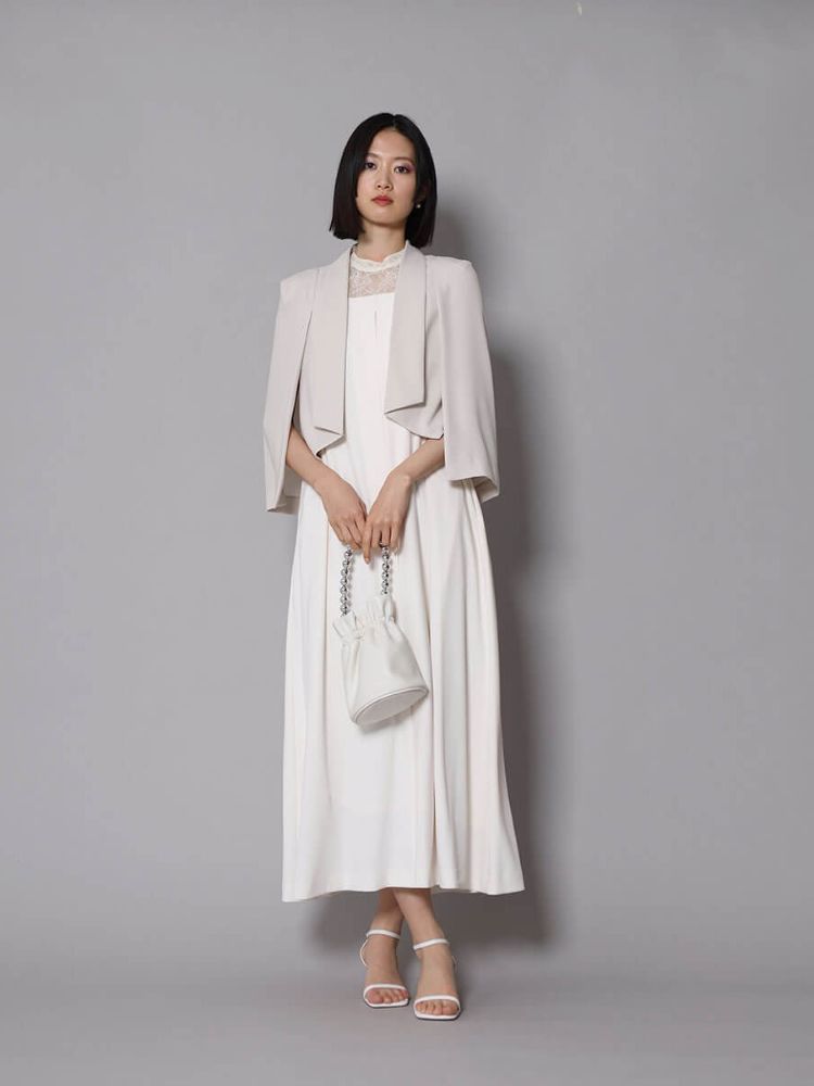 LASUD resil ケープデザインショートジャケット LASUD｜ケープデザインショートジャケット | Rakuten Fashion
