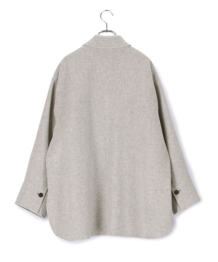 ADAM ET ROPE'（アダムエロペ）の「リバーショートシャツコート（その他アウター）」 - WEAR