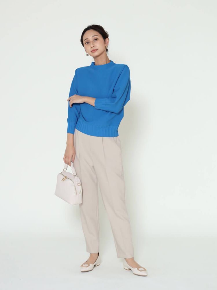 ヤマダヤ　FENNEL　フェンネル　テーパードパンツ　フロントタック　新品未使用 セール】フェンネル FENNEL ストラップ付タックパンツ(505797974