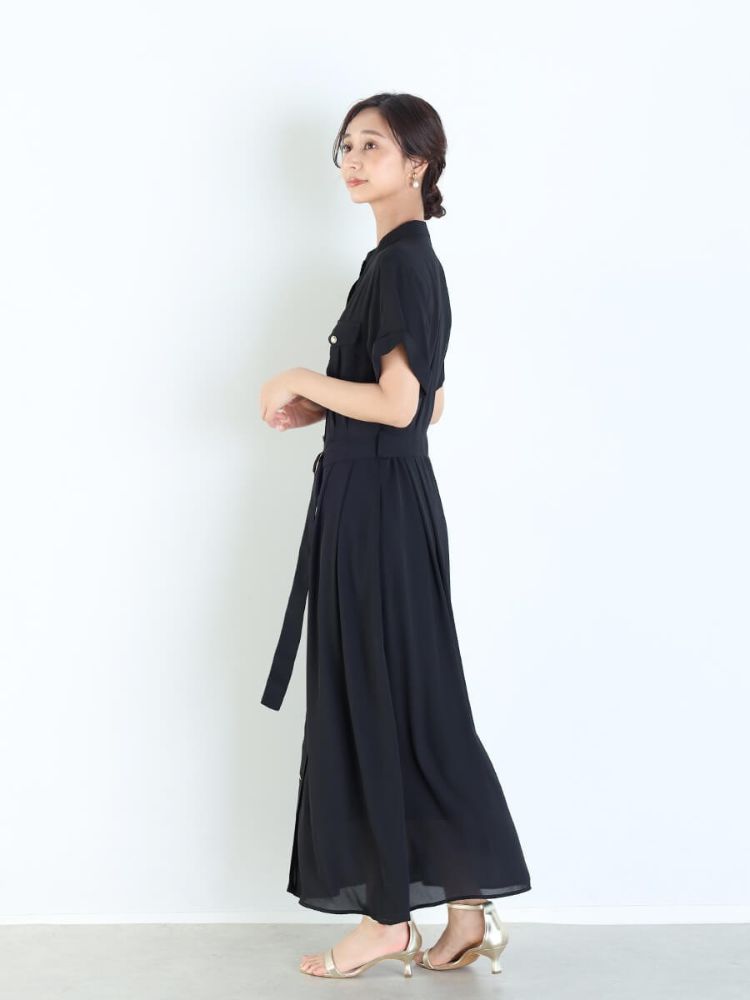 FENNEL 新品.*˚‧ シアーサファリシャツワンピース セール】フェンネル FENNEL シアーサファリシャツワンピース