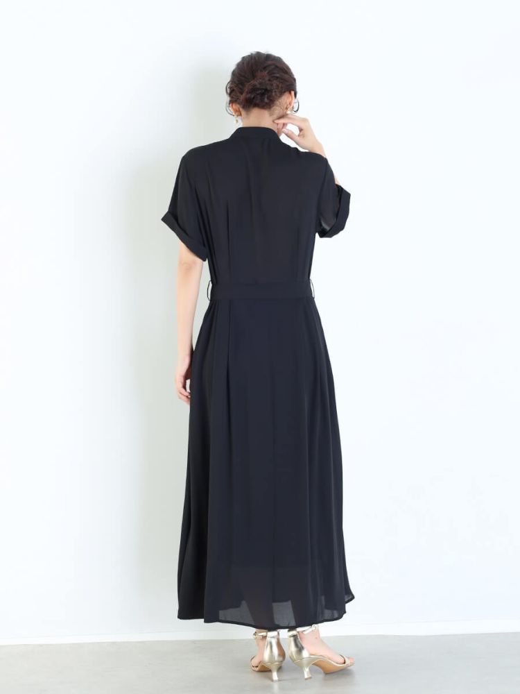 YAMADAYA fennelシアースリーブワンピース WEB限定】シアースリーブワンピース（マキシ丈/ロングワンピース