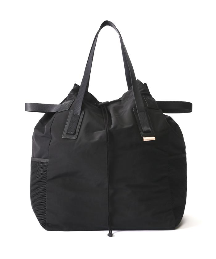 Hender Scheme Tape tote bag / black - ALPOA
