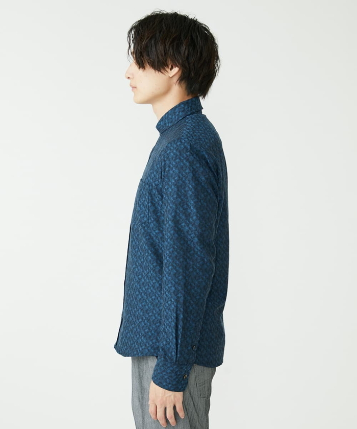 セール 20%OFF】ジオメトリックジャガードシャツ(505413619