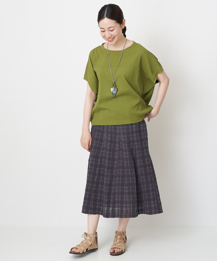 クーポン】【セール 50%OFF】[洗える]ビワコットンプルオーバー