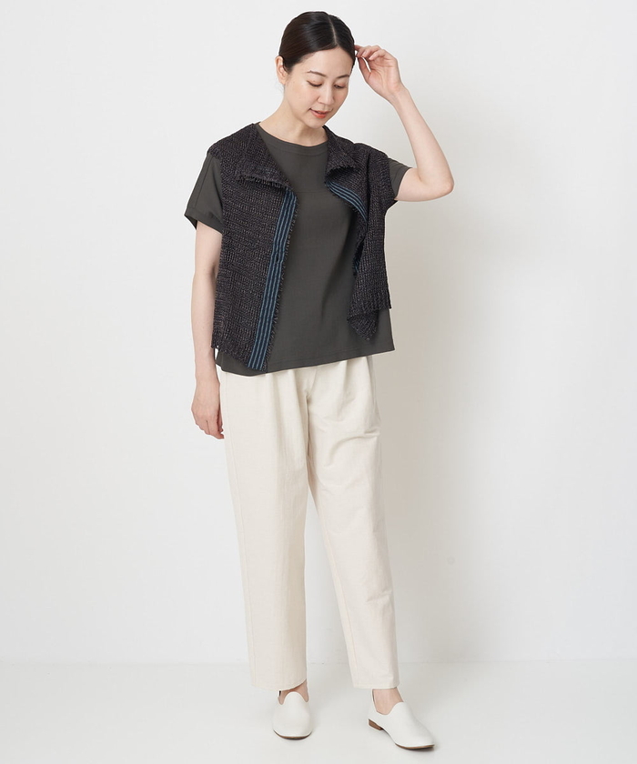 セール 50%OFF】[洗える]ビワコットンプルオーバー(505413919