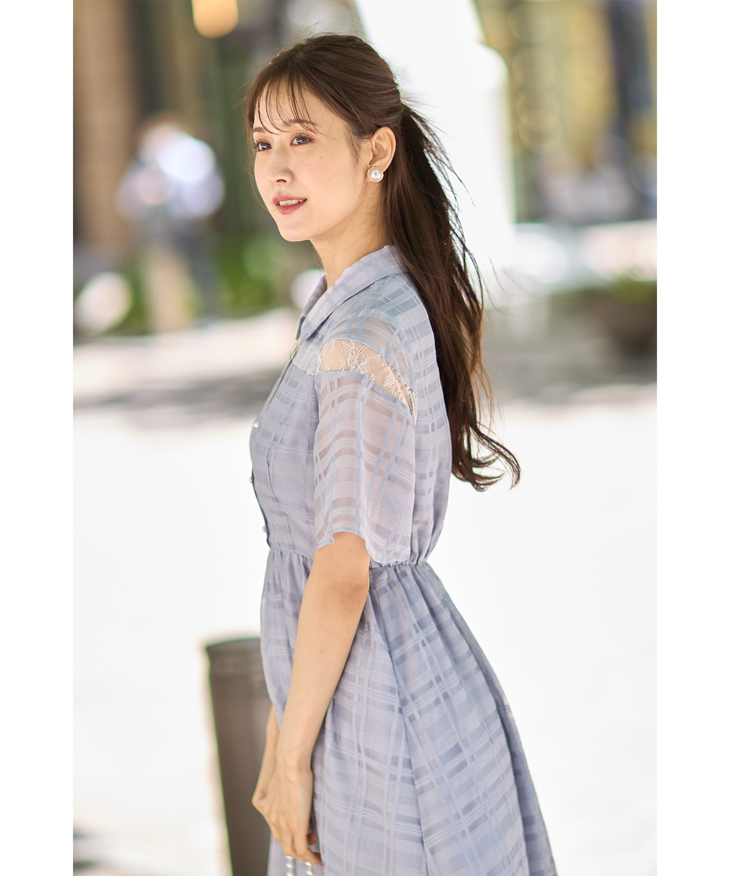 tocco closet チェックスカート ニット セット売り（セール 70
