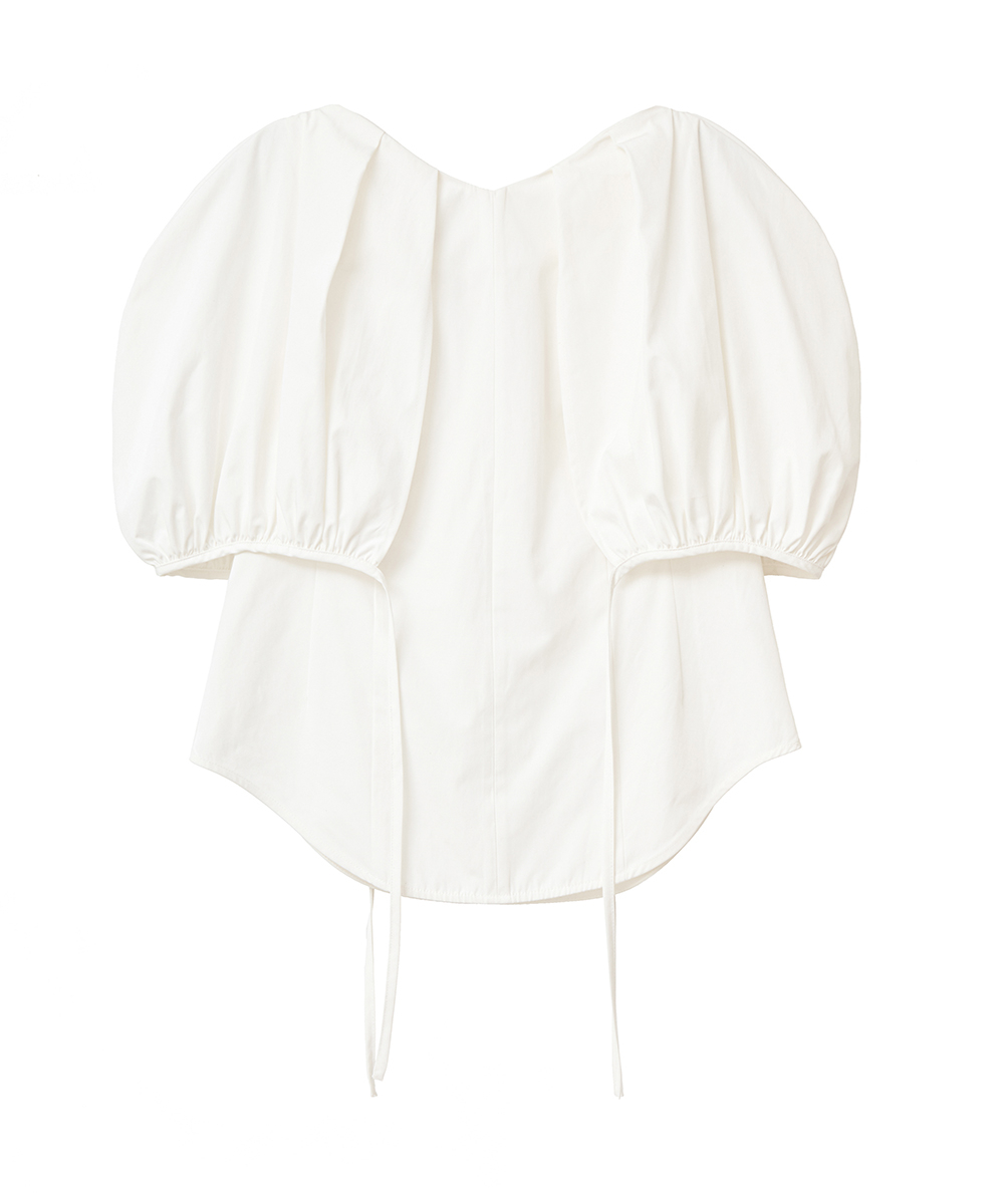 CLANE BALLOON SLEEVE GATHER KNIT TOPS – COLDBECK ONLINE