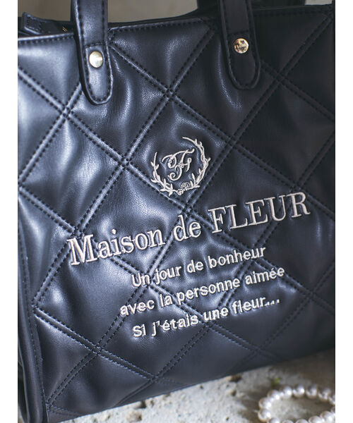 メゾン ド フルール Maison de FLEUR キルティング2Way