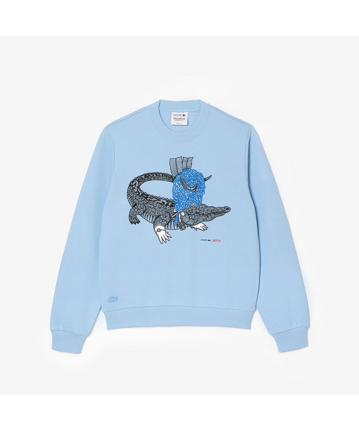 【新品】ラコステ LACOSTE クロコロゴプリントクルーネックスウェット LA021EW05298_1_l.jpg