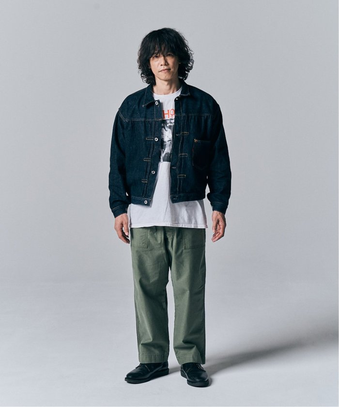 東野デニム × JOURNAL STANDARD】BACK SATIN BAKER(505416477 東野デニム × JOURNAL STANDARD】BACK SATIN BAKER(505416477
