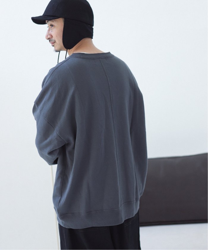 セール】CALIFORNIA UPCYCLE ヘンリーネックスウェット セール】CALIFORNIA UPCYCLE ヘンリーネックスウェット