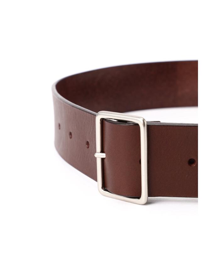 WIDE LEATHER BELT(505418503) | マーガレット・ハウエル