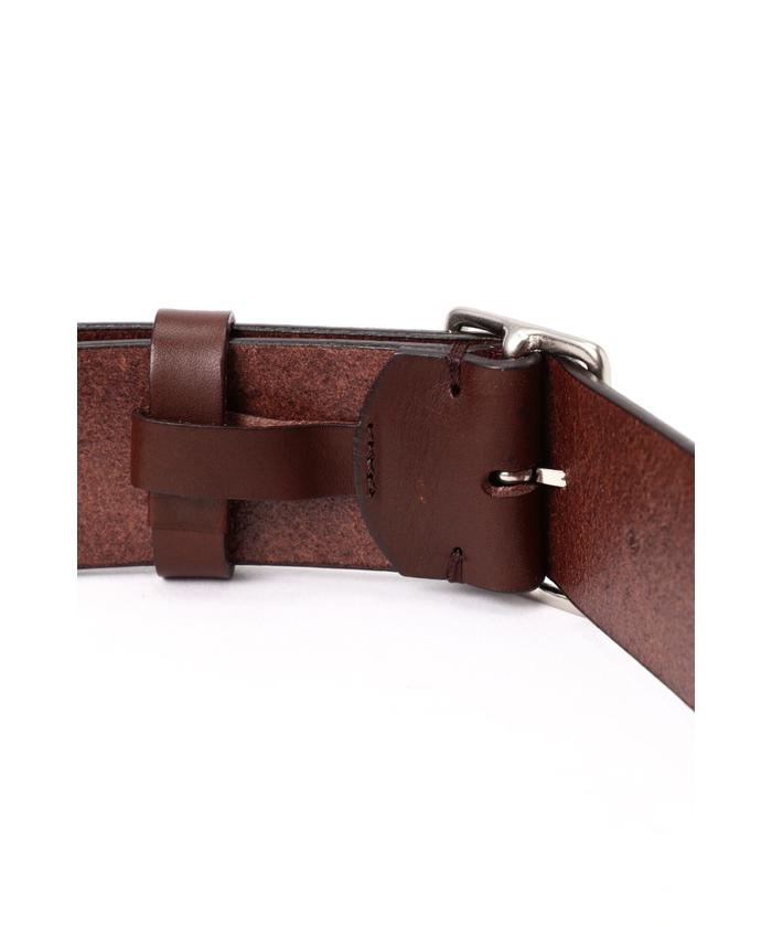 WIDE LEATHER BELT(505418503) | マーガレット・ハウエル