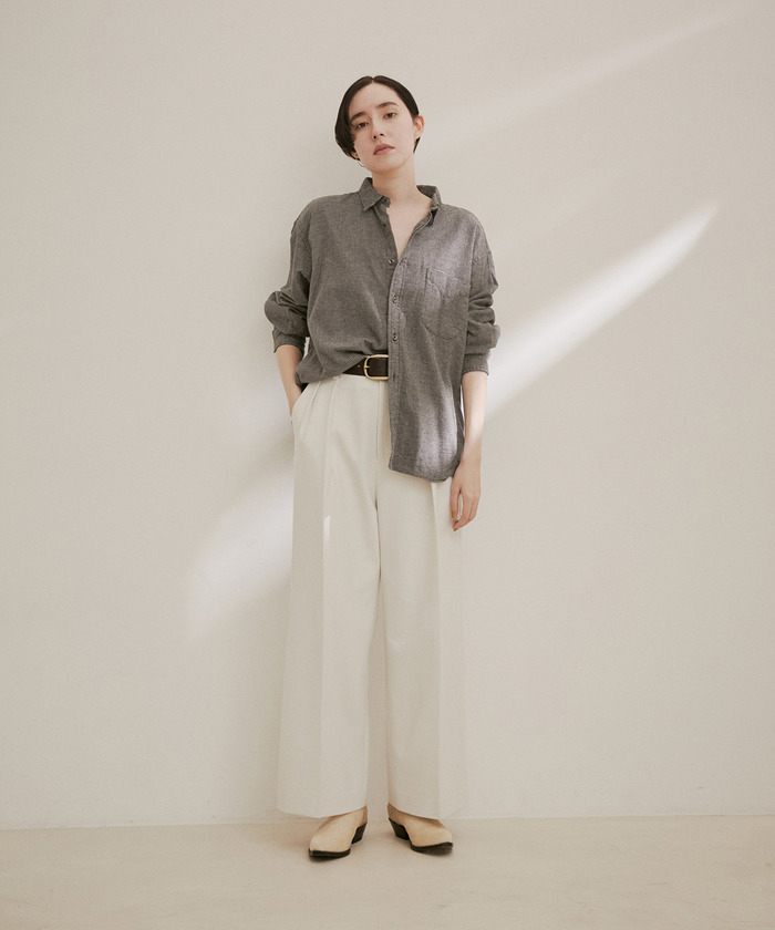 INDIVIDUALIZED SHIRTS for SALON】別注フランネルオーバーシャツ