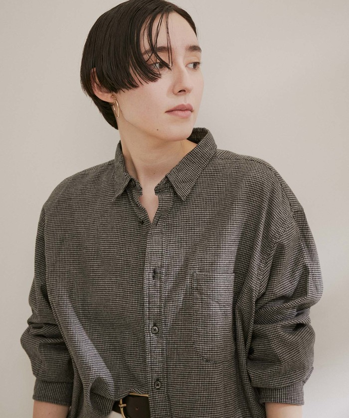INDIVIDUALIZED SHIRTS for SALON】別注フランネルオーバーシャツ