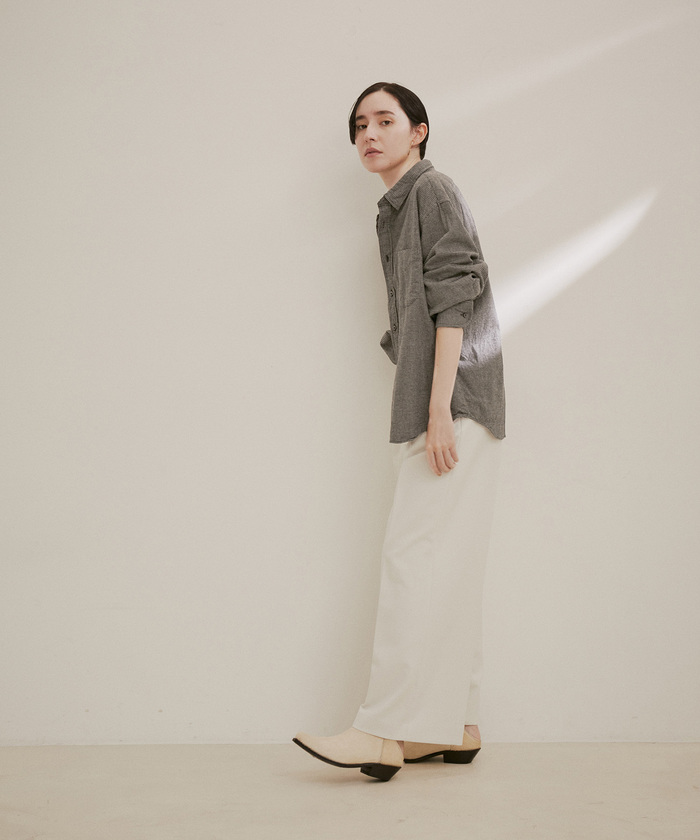 INDIVIDUALIZED SHIRTS for SALON】別注フランネルオーバーシャツ