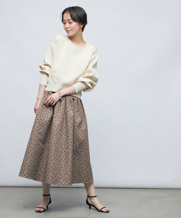 セール 30%OFF】＜飯豊まりえさん着用＞ウォッシャブルドット