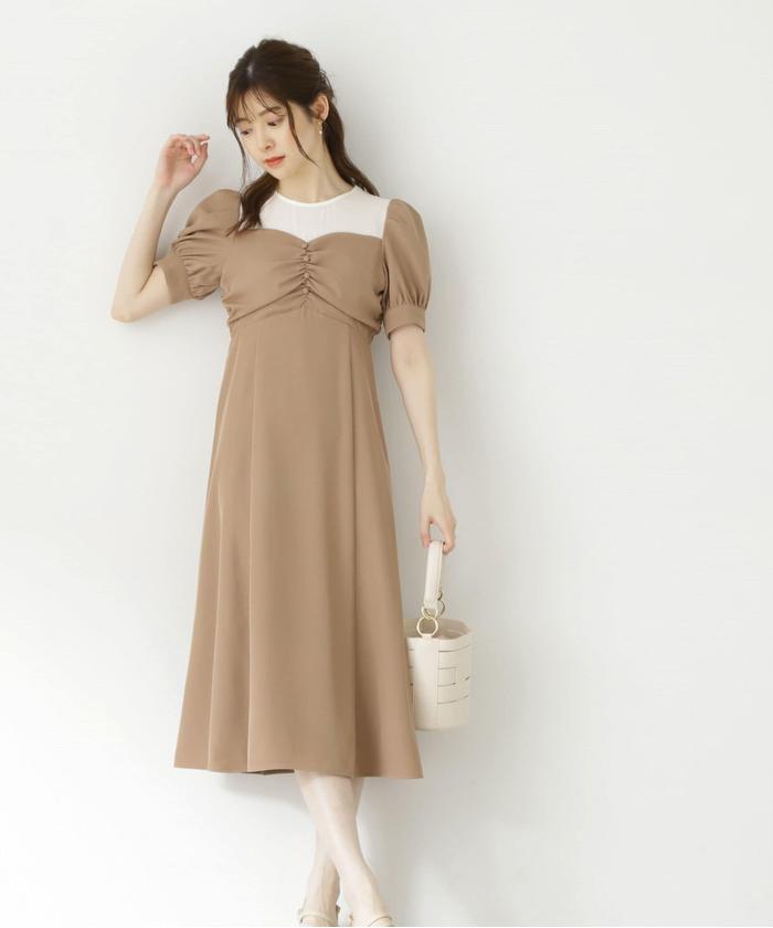 セール 50%OFF】ビスチェドッキングワンピース(505410377