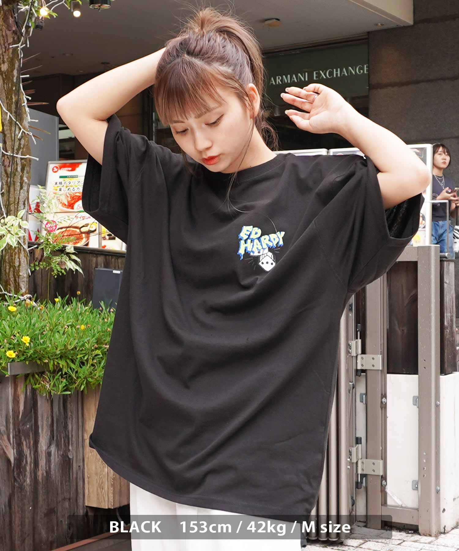 エドハーディー　Tシャツ　レディース